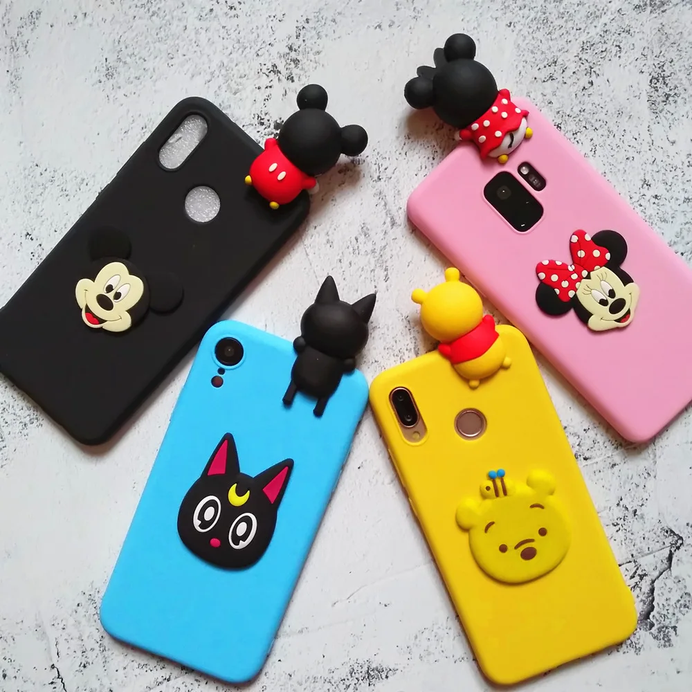 Cute 3D Luna Cat Winnie Pooh Silicone Phone Case For Huawei Mate30Lite Mate20Pro Mate10 Mate9 Cartoon Doll Back Cover Coque
Cute 3D Luna Cat Winnie Pooh Silicone Phone Case For Huawei Mate30Lite Mate20Pro Mate10 Mate9 Cartoon Doll Back Cover Coque