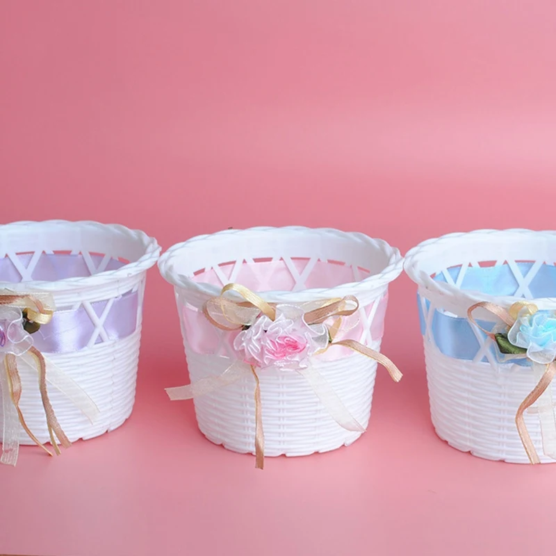 Handmade Sundries Organizer Plastic Imitation rattan Box Basket Nursery Pots Sea Grass Storage Basket Straw Garden Flower Pot
Handmade Sundries Organizer Plastic Imitation rattan Box Basket Nursery Pots Sea Grass Storage Basket Straw Garden Flower Pot