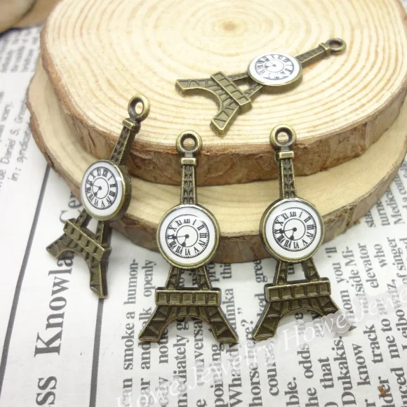 20 pcs Vintage Charms High quality Eiffel Tower Pendant Antique bronze Fit Bracelets Necklace DIY Metal Jewelry Making
20 pcs Vintage Charms High quality Eiffel Tower Pendant Antique bronze Fit Bracelets Necklace DIY Metal Jewelry Making