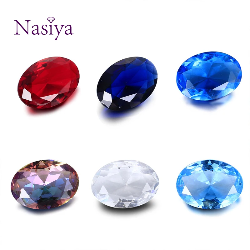 Nasia Mysterious Rainbow Stone Beads Genuine Spinel Zircon 13*18 MM Oval Stone Loose Gemstone for Ring Jewelry DIY 10pcs
Nasia Mysterious Rainbow Stone Beads Genuine Spinel Zircon 13*18 MM Oval Stone Loose Gemstone for Ring Jewelry DIY 10pcs