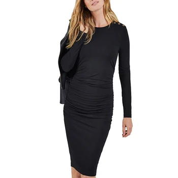 New Summer Tencel Elastic Dress for Pregnant Women Long Sleeve Slim Knee Length Maternity Dresses Breathable Pregnancy Vestidos
New Summer Tencel Elastic Dress for Pregnant Women Long Sleeve Slim Knee Length Maternity Dresses Breathable Pregnancy Vestidos