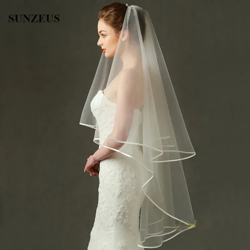 1.5 M Long Bridal Veil Simple Elegant Pure Tulle Wedding Veils One Layer Ribbon Edge Veil For Brides Accessory Veu De Noiva
1.5 M Long Bridal Veil Simple Elegant Pure Tulle Wedding Veils One Layer Ribbon Edge Veil For Brides Accessory Veu De Noiva