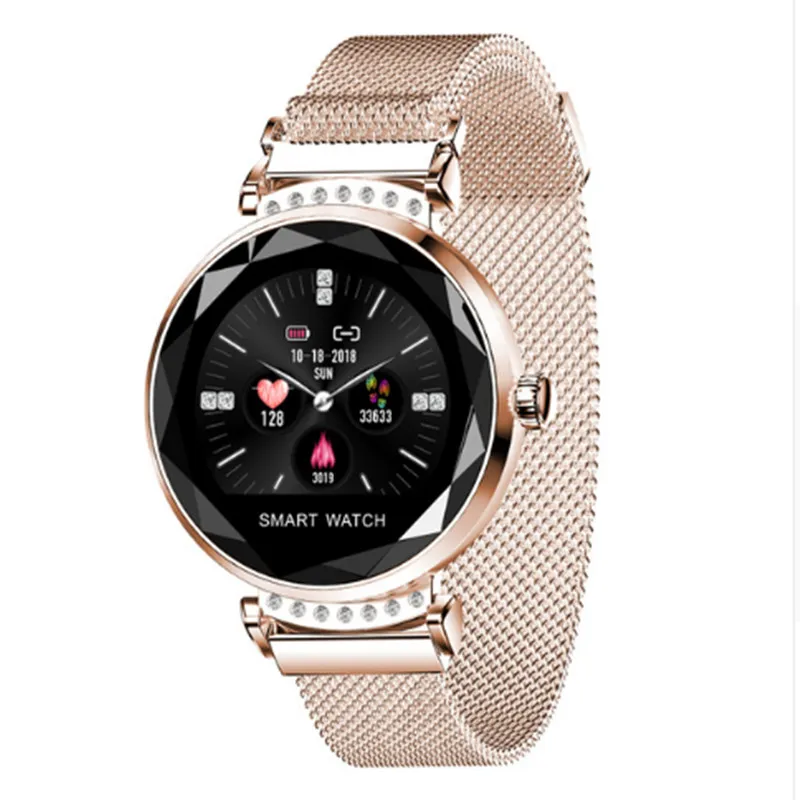 H2 Fashion Smart Watch Women Lovely Bracelet Heart Rate Monitor female physiological cycle Remind Smartwatch connect IOS Android
H2 Fashion Smart Watch Women Lovely Bracelet Heart Rate Monitor female physiological cycle Remind Smartwatch connect IOS Android