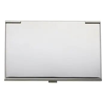 5pcs( Metal Business ID Credit Card Holder Case (Silver)
5pcs( Metal Business ID Credit Card Holder Case (Silver)