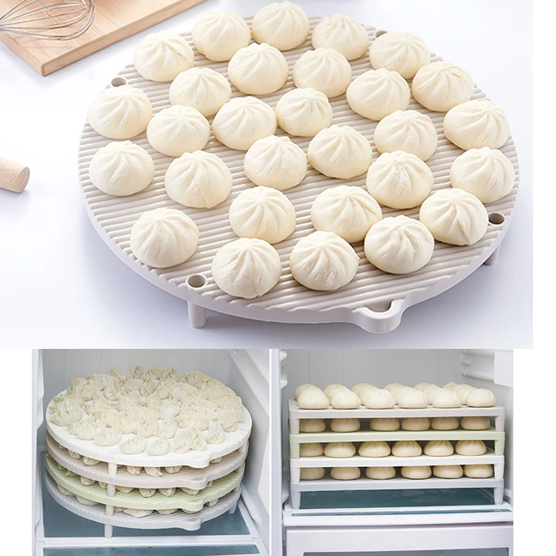 Kitchen Storage Tray Multifunctional No-Stick Dumpling Buns Pastry Holder Rack Dinnerware Drain Pallet Kitchen Gadgets cuisine
Kitchen Storage Tray Multifunctional No-Stick Dumpling Buns Pastry Holder Rack Dinnerware Drain Pallet Kitchen Gadgets cuisine