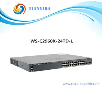 Sealed Catalyst 2960X Series WS-C2960X-24TD-L 24 port switch gigabit
Sealed Catalyst 2960X Series WS-C2960X-24TD-L 24 port switch gigabit
