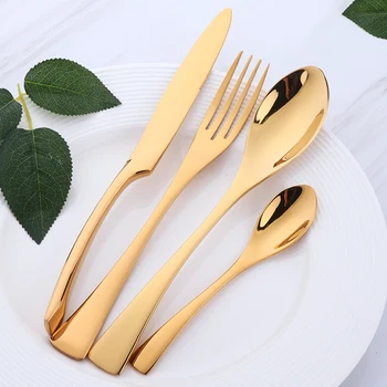 Cutlery Set Stainless Steel Blue Dinnerware Set Knife Fork Table Fork Black Tableware Set Drop Shipping 4Pcs Purple Tableware XX
Cutlery Set Stainless Steel Blue Dinnerware Set Knife Fork Table Fork Black Tableware Set Drop Shipping 4Pcs Purple Tableware XX
