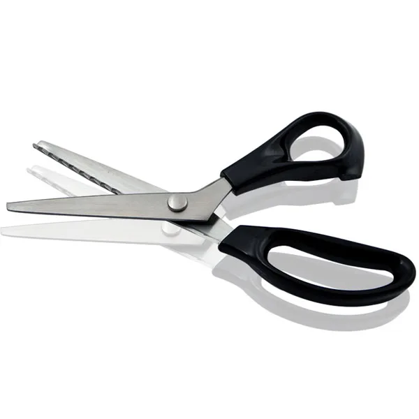 Professional 5mm Triangle Sawtooth Tailoring Dressmaking Pinking Shears Fabric Zigzag Cut Scissors
Professional 5mm Triangle Sawtooth Tailoring Dressmaking Pinking Shears Fabric Zigzag Cut Scissors