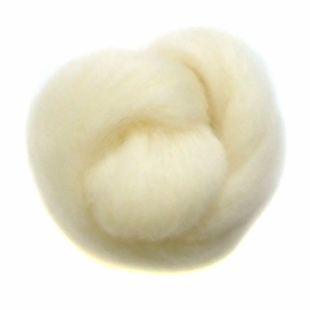 7pcs Needle Felting Wool Sewing Projects Natural Collection Soft Wool Fiber For Animal Doll Needlework Felting Crafts 35g