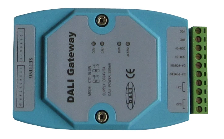 DALI Gateway RS485 to DALI MODBUS to DALI DALI Gateway HMI PLC DALI gateway with RS485 interface
DALI Gateway RS485 to DALI MODBUS to DALI DALI Gateway HMI PLC DALI gateway with RS485 interface