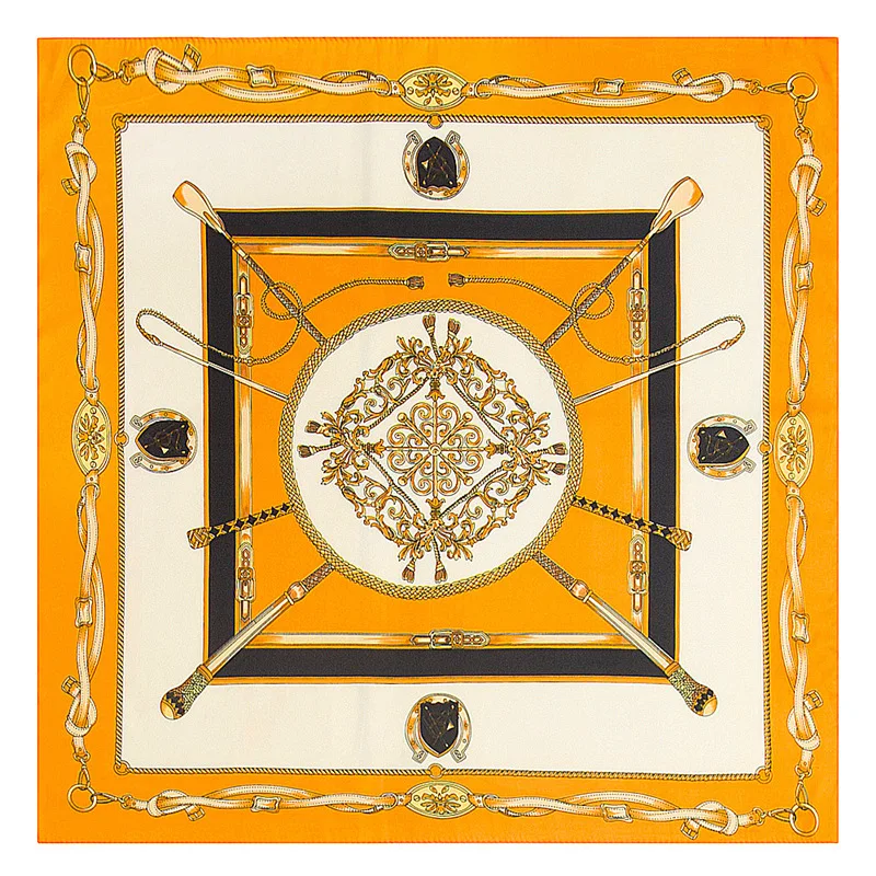 60x60 Silk Scarves Famous Brand Scarf Shawl Foulard Soie Carre Compass Chain Boarded Woman Hijab Headscarf Ladies Gift WJ41
60x60 Silk Scarves Famous Brand Scarf Shawl Foulard Soie Carre Compass Chain Boarded Woman Hijab Headscarf Ladies Gift WJ41