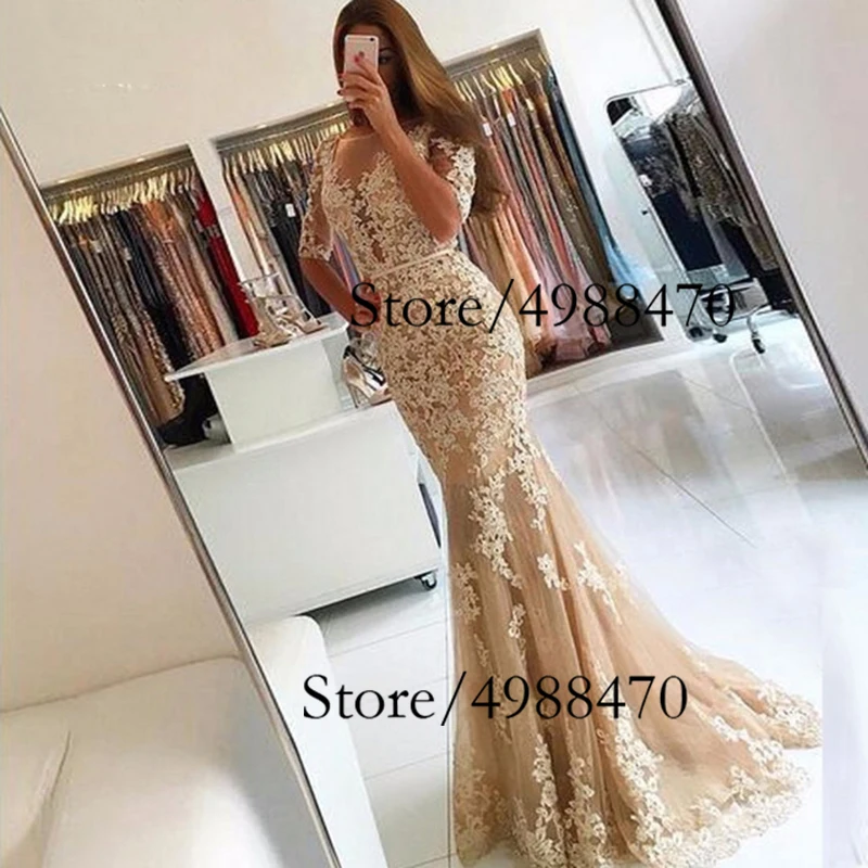 Vestidos De Gala Red Mermaid Long Plus Size Prom Dress 2019 Custom Made Half Sleeves Lace Appliques Formal Evening Dresses Prom
Vestidos De Gala Red Mermaid Long Plus Size Prom Dress 2019 Custom Made Half Sleeves Lace Appliques Formal Evening Dresses Prom