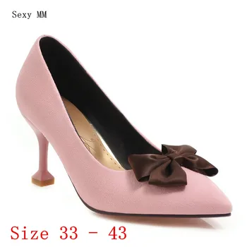 High Heels Women High Heel Shoes Pumps Stiletto Woman Party Wedding Shoes Kitten Heels Plus Size 33 - 40 41 42 43
High Heels Women High Heel Shoes Pumps Stiletto Woman Party Wedding Shoes Kitten Heels Plus Size 33 - 40 41 42 43