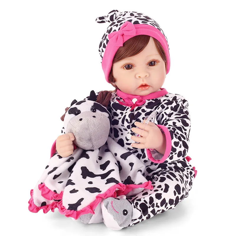 55cm Reborn Doll Soft Vinyl Lifelike Handmade Baby Dolls Christmas Kids Playmate Gifts NSV775
55cm Reborn Doll Soft Vinyl Lifelike Handmade Baby Dolls Christmas Kids Playmate Gifts NSV775