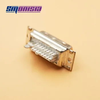 Smonisia 10pcs DVI 24 +1 Male Connector DVI 3 Rows 24P female 180 degree welding Connetor 
Smonisia 10pcs DVI 24 +1 Male Connector DVI 3 Rows 24P female 180 degree welding Connetor
