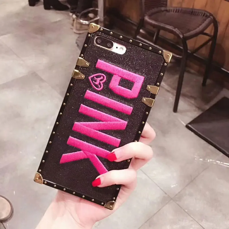 funda for iphone 6 6s 7 8 plus x case cover cute luxury (14)