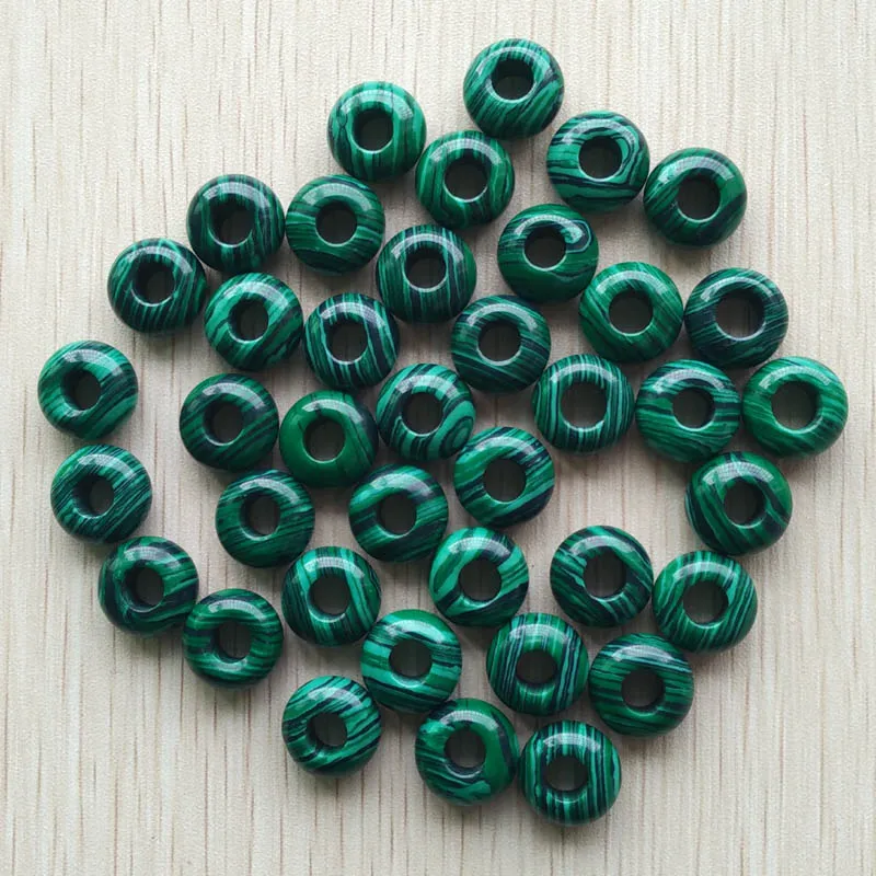 2017 fashion high quality malachite stone round shape big hole Charms 8x14mm beads For Bracelets 50pcs/lot wholesale free
2017 fashion high quality malachite stone round shape big hole Charms 8x14mm beads For Bracelets 50pcs/lot wholesale free