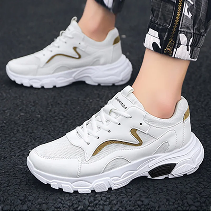 2019 Men Shoes Fashion Men Casual Shoes New Lace Up Men Sneakers Hot Male ShoesSummer Platform Shoes Comfortable White Sneakers
2019 Men Shoes Fashion Men Casual Shoes New Lace Up Men Sneakers Hot Male ShoesSummer Platform Shoes Comfortable White Sneakers