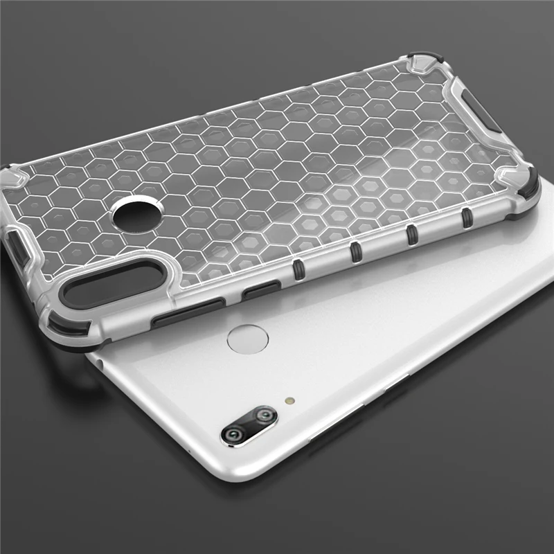 Hybrid TPU + PC Armor Case For Huawei Y7 2019 Case Honeycomb Pattern Clear Shockproof Phone Case For Honor 8X Case Back Cover
Hybrid TPU + PC Armor Case For Huawei Y7 2019 Case Honeycomb Pattern Clear Shockproof Phone Case For Honor 8X Case Back Cover