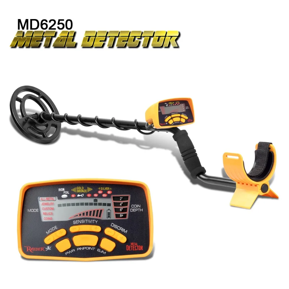 Professional Metal Detector High Performance Underground Metal Detector MD6250 Three Detect Modes Coins Jewelry All Metal
Professional Metal Detector High Performance Underground Metal Detector MD6250 Three Detect Modes Coins Jewelry All Metal