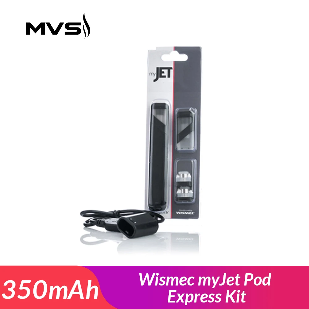 Электронная сигарета myVapors Wismec myJet Express комплект с аккумулятором 350 мА/ч 1 2 мл