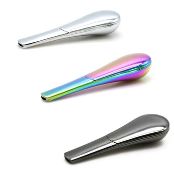 Hot Metal Spoon Smoking Pipe Portable Herb Tobacco Cigarette metal Pipe Metal Smoking Pipe
Hot Metal Spoon Smoking Pipe Portable Herb Tobacco Cigarette metal Pipe Metal Smoking Pipe