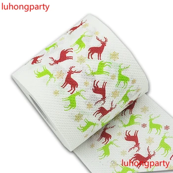 30m/pack 3packs Christmas Fawn Printing Paper Toilet Tissues Roll Toilet Paper Novelty Toilet Tissue Wholesale
30m/pack 3packs Christmas Fawn Printing Paper Toilet Tissues Roll Toilet Paper Novelty Toilet Tissue Wholesale