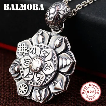 BALMORA 925 Sterling Silver Six Words' Sutra Vajra Rotatable Pendants for Women Men Buddhism Jewelry Without a Chain SY14230
BALMORA 925 Sterling Silver Six Words' Sutra Vajra Rotatable Pendants for Women Men Buddhism Jewelry Without a Chain SY14230