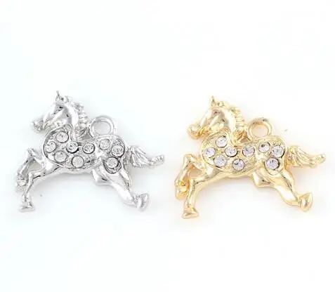 20PCS/lot 25x21mm (Gold,Silver Color) Animal Horse Hang Pendant Charms Fit For Magnetic Memory Floating Locket
20PCS/lot 25x21mm (Gold,Silver Color) Animal Horse Hang Pendant Charms Fit For Magnetic Memory Floating Locket