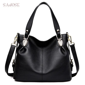 Bag Female Women's 100% Genuine Leather Casual Tote Bags High Quality Handbags Business OL Messenger Bags Lady Shoulder Bag
Bag Female Women's 100% Genuine Leather Casual Tote Bags High Quality Handbags Business OL Messenger Bags Lady Shoulder Bag