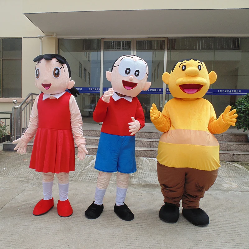 1pcs high quality Doraemon Gouda Takeshi Nabita Nobi Minamoto Shizuka frame EVA with Plush Mascot Costume in box via EMS.
1pcs high quality Doraemon Gouda Takeshi Nabita Nobi Minamoto Shizuka frame EVA with Plush Mascot Costume in box via EMS.