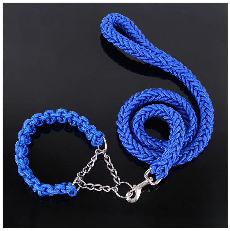 Eight-strand braided long dog leash nylon collars dog leash rope running chain for small medium large dogs traction rope pet
Eight-strand braided long dog leash nylon collars dog leash rope running chain for small medium large dogs traction rope pet