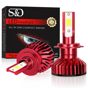 S&D 2pcs H7 LED H4 H1 H3 H8 H11 HB3 9005 HB4 9006 H27 880 881 LED Bulbs Mini Car Headlight Lamp 10000LM 50W Auto 6000K White 12V
S&D 2pcs H7 LED H4 H1 H3 H8 H11 HB3 9005 HB4 9006 H27 880 881 LED Bulbs Mini Car Headlight Lamp 10000LM 50W Auto 6000K White 12V
