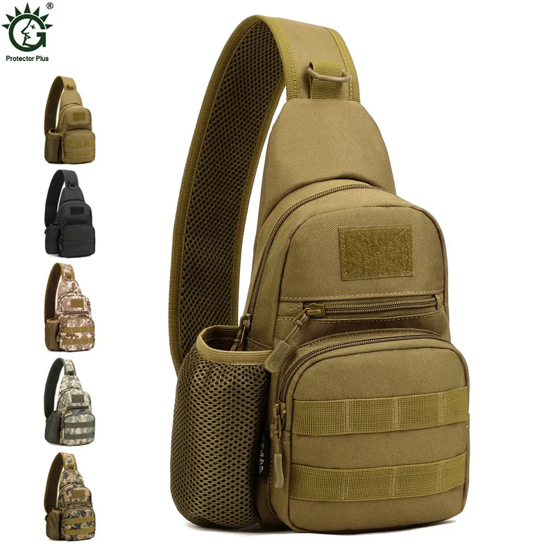 High Quality Nylon Men's Single Shoulder Crossbody Bag Military Travel Sling Rucksack Chest Back Pack Water Bottle Messenger Bag
High Quality Nylon Men's Single Shoulder Crossbody Bag Military Travel Sling Rucksack Chest Back Pack Water Bottle Messenger Bag