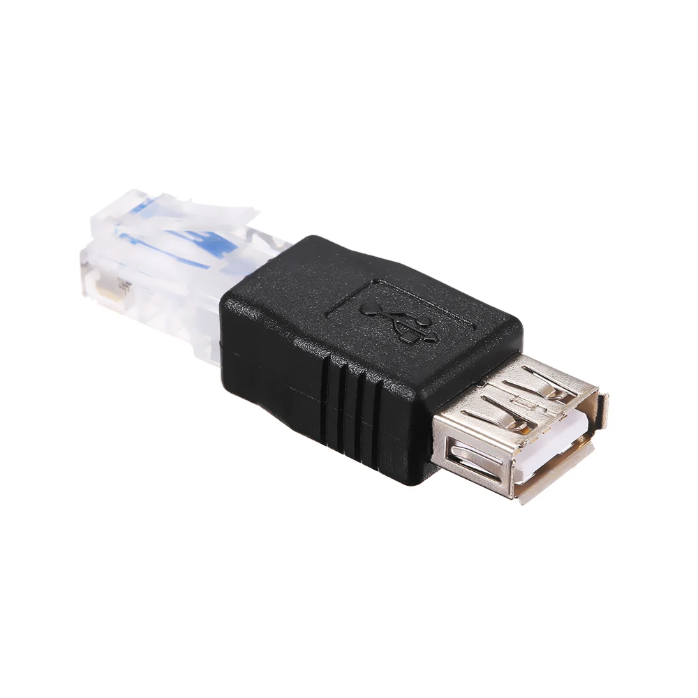 USB A Female to Ethernet RJ45 Male Adapter Converter Router Connector Plug Socket LAN Network for laptop network desktop pc
USB A Female to Ethernet RJ45 Male Adapter Converter Router Connector Plug Socket LAN Network for laptop network desktop pc