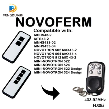2PCS Novoferm Mini-Novotron 522, 524 Compatible Remote Control 433.92MHz gate control Novoferm rolling code garage door opener
2PCS Novoferm Mini-Novotron 522, 524 Compatible Remote Control 433.92MHz gate control Novoferm rolling code garage door opener