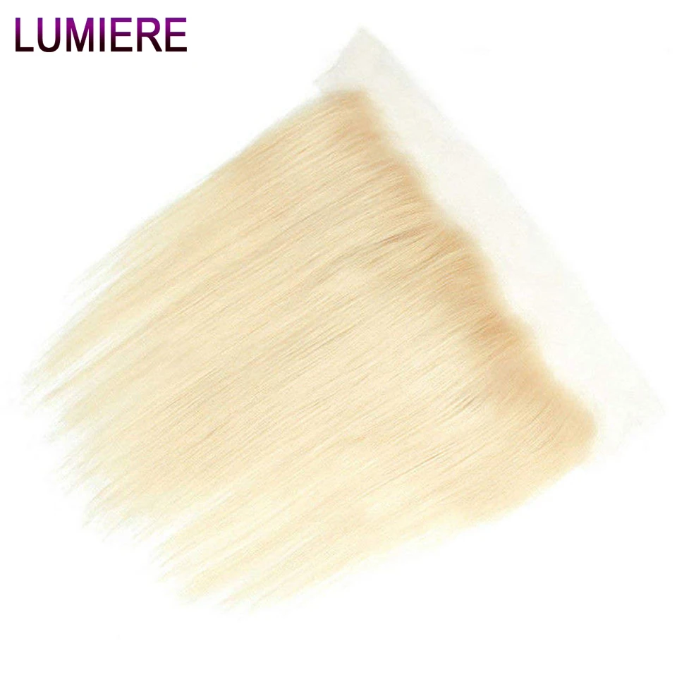Lumiere Hair 13X4 Lace Frontal Closure Brazilian 613 Straight Human Hair Frontal Ear To Ear Blonde Frontal Remy Free Shipping
Lumiere Hair 13X4 Lace Frontal Closure Brazilian 613 Straight Human Hair Frontal Ear To Ear Blonde Frontal Remy Free Shipping
