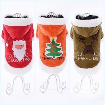 Christmas Dog Clothes Winter Small Dog Coat Overalls Thickening Pet Clothing Hoodie Large Size Jacket For Pets Dogs Costume
Christmas Dog Clothes Winter Small Dog Coat Overalls Thickening Pet Clothing Hoodie Large Size Jacket For Pets Dogs Costume