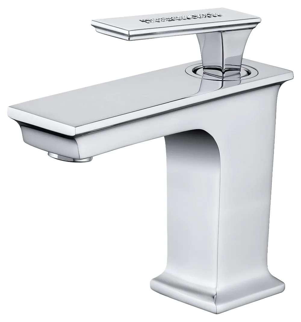 Free ship chrome square bathroom basin vessel sink faucet mixer tap deck mounted Crystal handles Single Hole
Free ship chrome square bathroom basin vessel sink faucet mixer tap deck mounted Crystal handles Single Hole