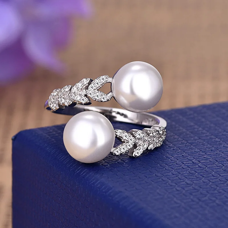 Top Quality Silver color Classical CZ Crystal Pearl Wedding Ring Tree leaf Jewelry Wholesale ZK40
Top Quality Silver color Classical CZ Crystal Pearl Wedding Ring Tree leaf Jewelry Wholesale ZK40