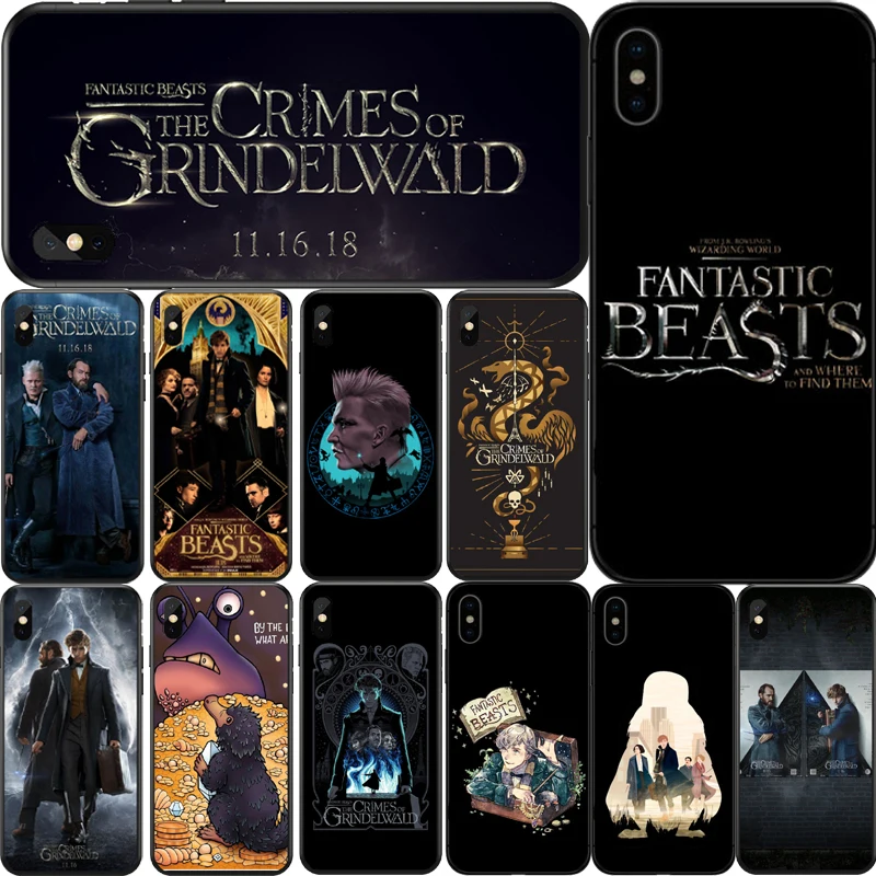 2018 movie poster Fantastic Beasts The Crimes of Grindelwald caso de telefone para o iphone 4 5 6 7 8 X Plus Soft silicone Coque
2018 movie poster Fantastic Beasts The Crimes of Grindelwald caso de telefone para o iphone 4 5 6 7 8 X Plus Soft silicone Coque