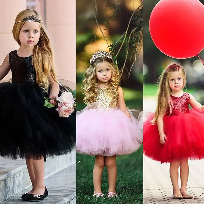 2019 New Girls Dress Pink Red Black Kids Dresses For Girls Party Dress Bridesmaid Dresses Sleeveless Backless Ball Gown Clothes
2019 New Girls Dress Pink Red Black Kids Dresses For Girls Party Dress Bridesmaid Dresses Sleeveless Backless Ball Gown Clothes
