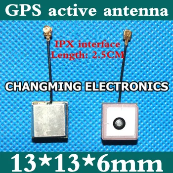 13*13*6mm GPS Built-in Active Antenna Ceramics Compatible with Beidou 2.5cm long terminal(working 100% Free Shipping)5PCS
13*13*6mm GPS Built-in Active Antenna Ceramics Compatible with Beidou 2.5cm long terminal(working 100% Free Shipping)5PCS