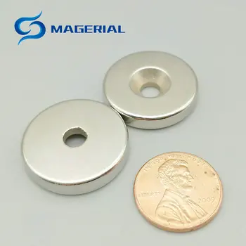1 pack NdFeB Magnet about Dia. 20x5 mm thick M5 0.79'' Countersunk Screw Hole Grade N42 Neodymium Rare Earth Permanent Magnet
1 pack NdFeB Magnet about Dia. 20x5 mm thick M5 0.79'' Countersunk Screw Hole Grade N42 Neodymium Rare Earth Permanent Magnet