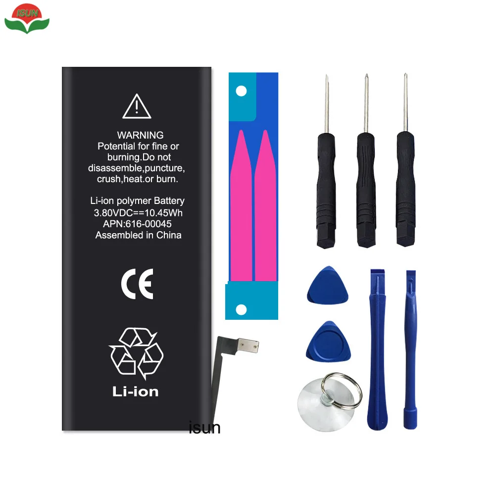 Mobile Phone Lithium Polymer Battery 3300mah for iphone 6s plus 6splus With Free Replacement Tools
Mobile Phone Lithium Polymer Battery 3300mah for iphone 6s plus 6splus With Free Replacement Tools