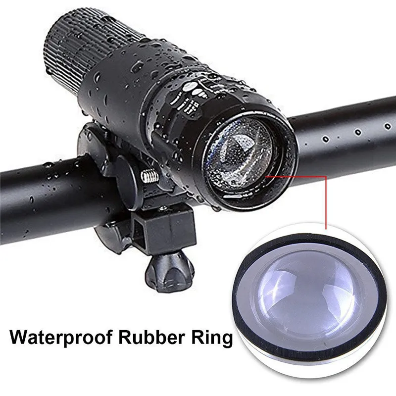 New 7W Q5 LED 2000lm Aluminum Waterproof IP6 AAA Battery with Holder Front Cycling Bike Bicycle Lights Lamps Lantern Flashlight
New 7W Q5 LED 2000lm Aluminum Waterproof IP6 AAA Battery with Holder Front Cycling Bike Bicycle Lights Lamps Lantern Flashlight