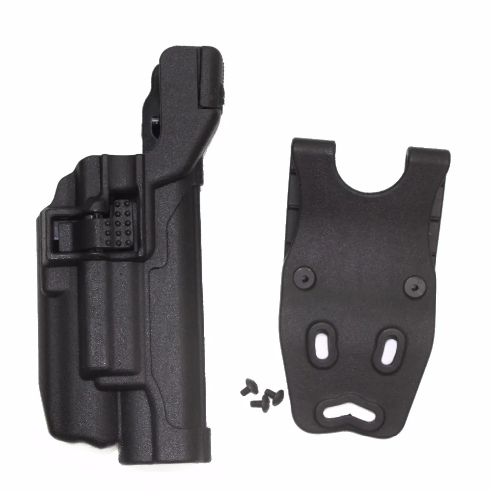 Level 3 Belt Gun Holster Serpa Light Bearing Holster Right Hand Duty Platform Railed fits Colt 1911
Level 3 Belt Gun Holster Serpa Light Bearing Holster Right Hand Duty Platform Railed fits Colt 1911