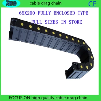 Free Shipping 65*200 10 Meters Fully Enclosed Plastic Towline Cable Drag Chain Wire Carrier With End Connects For CNC Machine
Free Shipping 65*200 10 Meters Fully Enclosed Plastic Towline Cable Drag Chain Wire Carrier With End Connects For CNC Machine