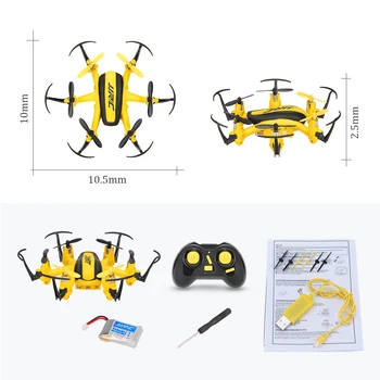 JJR/C JJRC H20H 2.4G 4 Channel 6-Axis Gyro RC Hexacopter RTF Drone with CF Mode/One Key Return/3D Flip/Altitude Hold VS JJRC H20
JJR/C JJRC H20H 2.4G 4 Channel 6-Axis Gyro RC Hexacopter RTF Drone with CF Mode/One Key Return/3D Flip/Altitude Hold VS JJRC H20