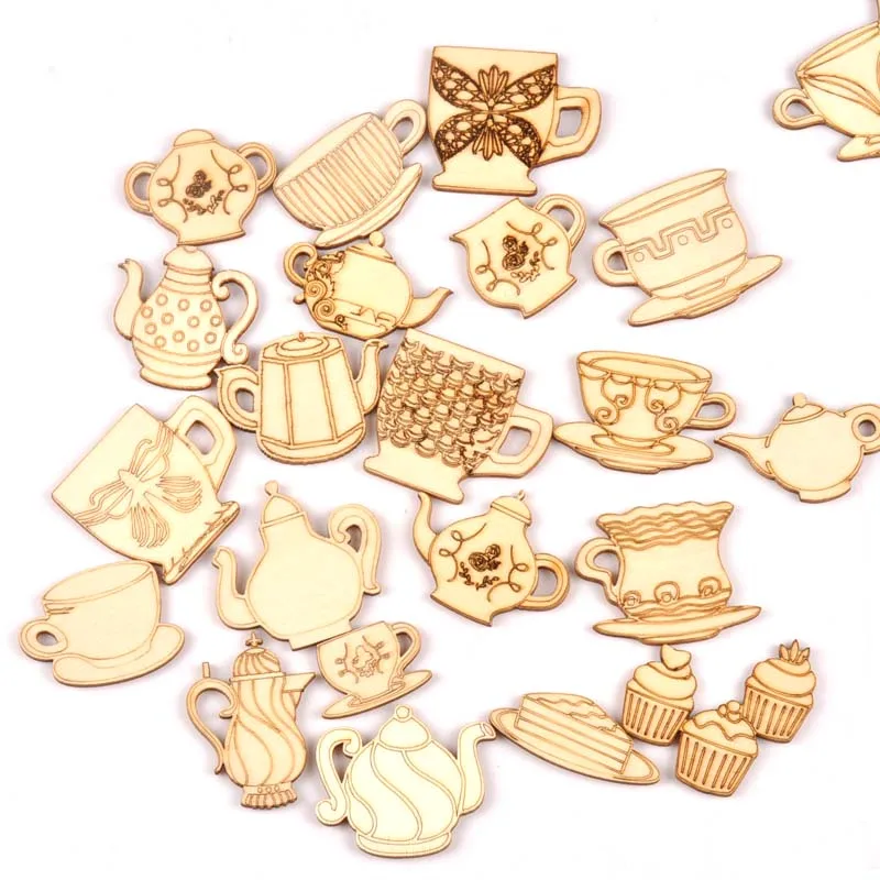 10pcs Mixed Unfinished Wood Slices Coffee Cup Pattern DIY Crafts Home Decor Scrapbook Handmade Accessories Wooden Ornament M2172
10pcs Mixed Unfinished Wood Slices Coffee Cup Pattern DIY Crafts Home Decor Scrapbook Handmade Accessories Wooden Ornament M2172